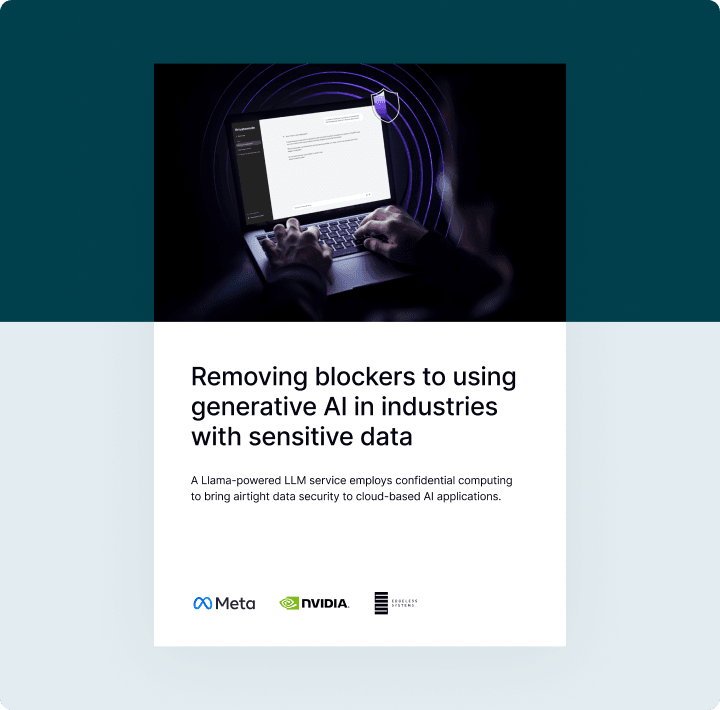 Screenshot of case study